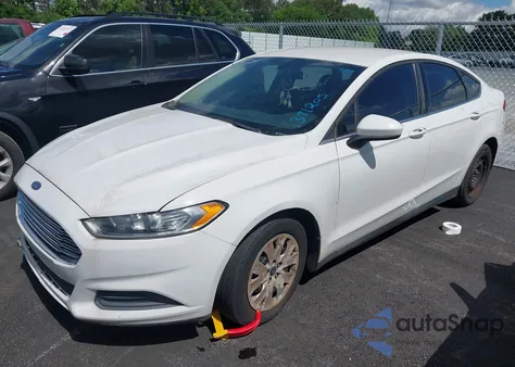 2014 Ford Fusion S из США, поврежденный, VIN 1FA6P0G76E5371205